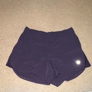 Plum purple athletic shorts